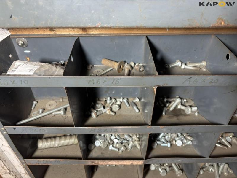 Bolt racks with contents 34