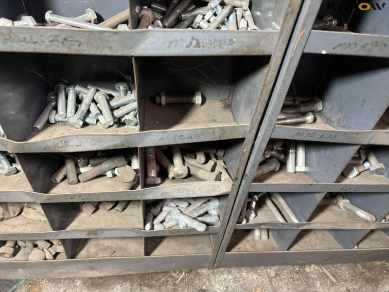 Bolt racks with contents 48