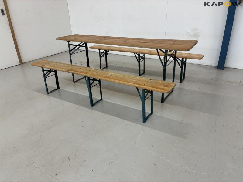 Table bench set 1