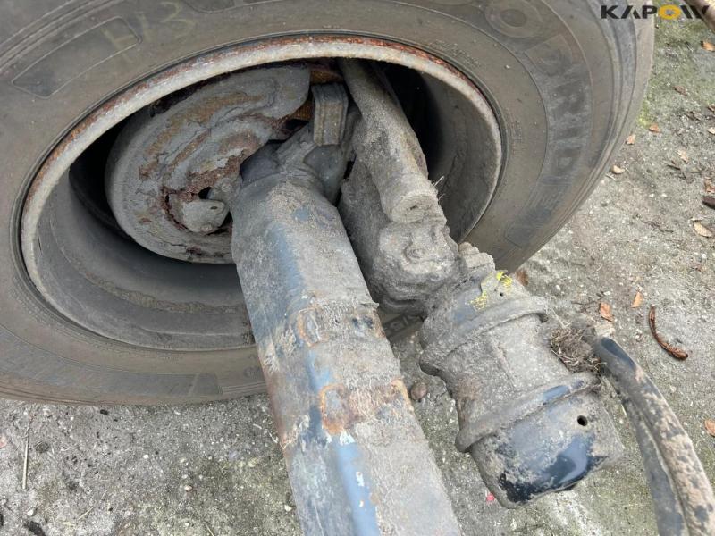 BPW axle with tires and rim 11