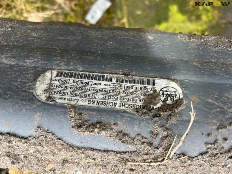 BPW axle with tires and rim 21