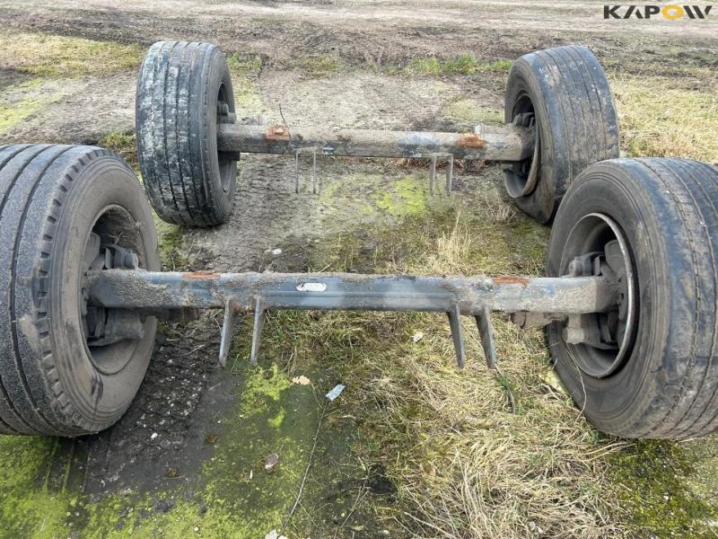 BPW axle with tires and rim 1