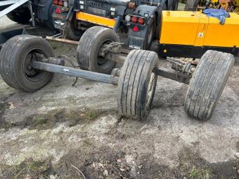BPW axle with tires and rim