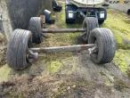 BPW axle with tires and rim 13