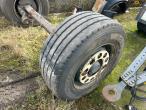 BPW axle with tires and rim 15