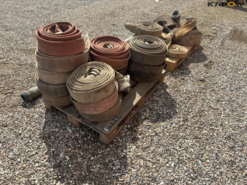 Fire hose and couplings 6