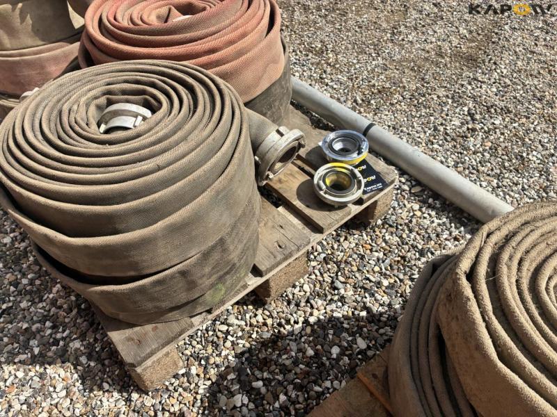 Fire hose and couplings 25