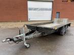 Brenderup machine trailer with tipper 1