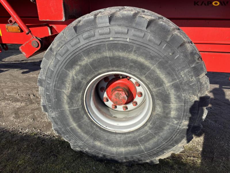 Brimont Euro 110 SE high tipper trailer with French tailgate 45