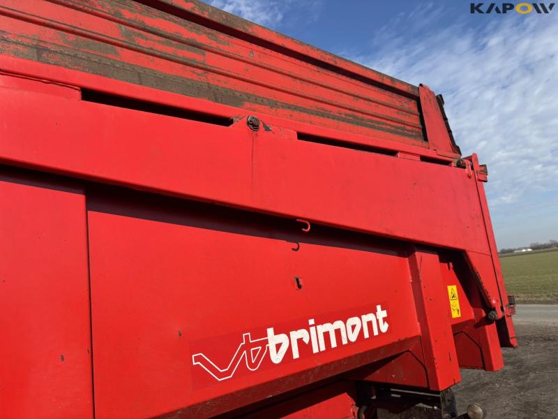 Brimont Euro 110 SE high tipper trailer with French tailgate 48