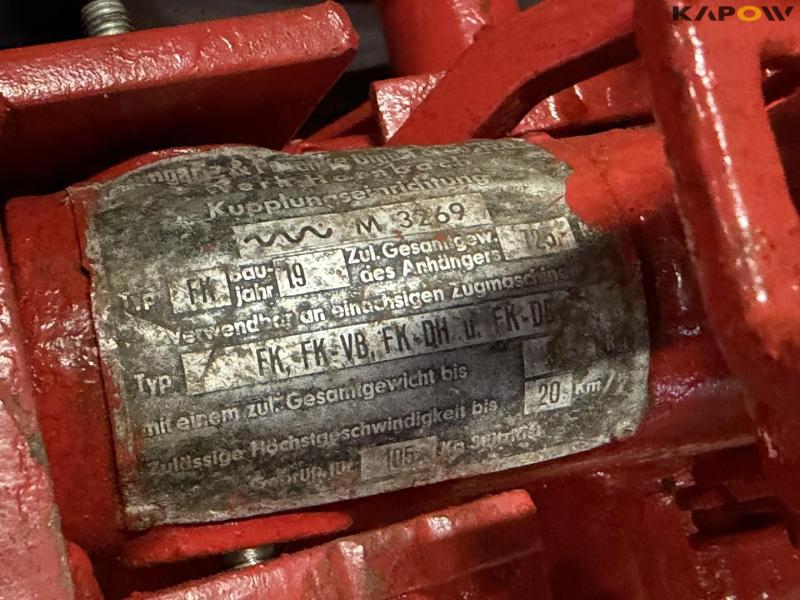 Bungartz tool carrier with snow thrower 36