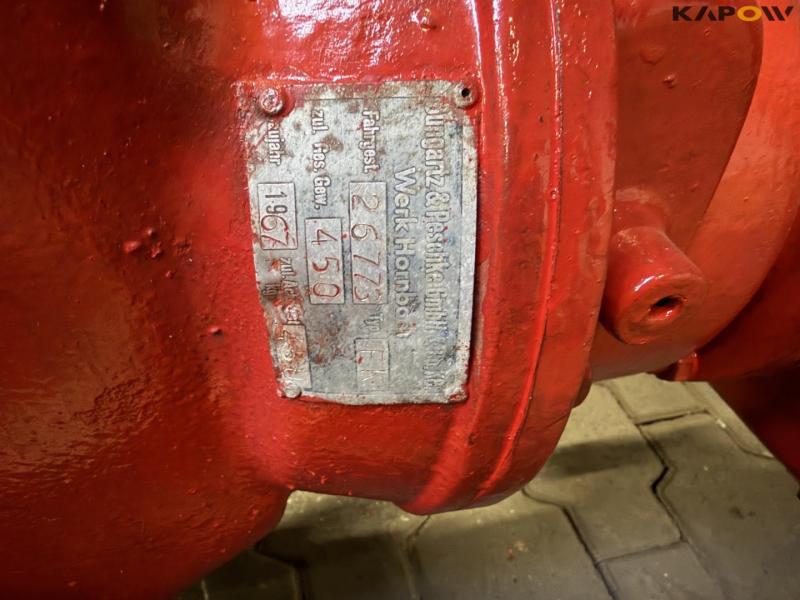 Bungartz tool carrier with snow thrower 38