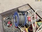 Construction power panels and cable reels 14