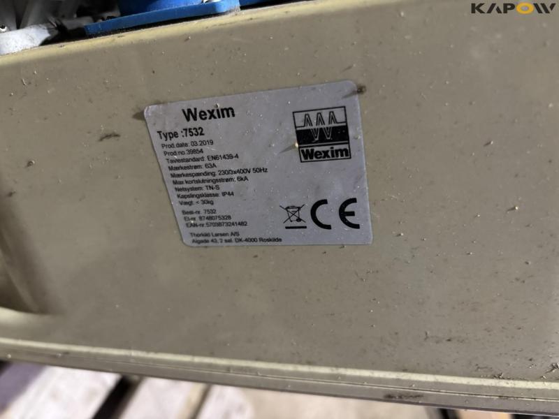 Construction switchboard 230/400 volts 19