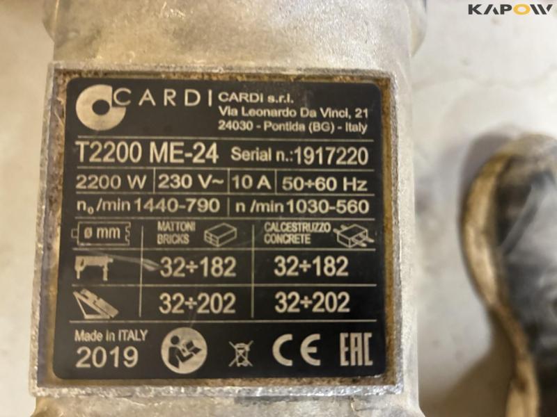 Cardi T2200 ME-24 core drill 11