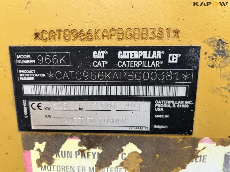 Cat 966K Wheel Loader 13
