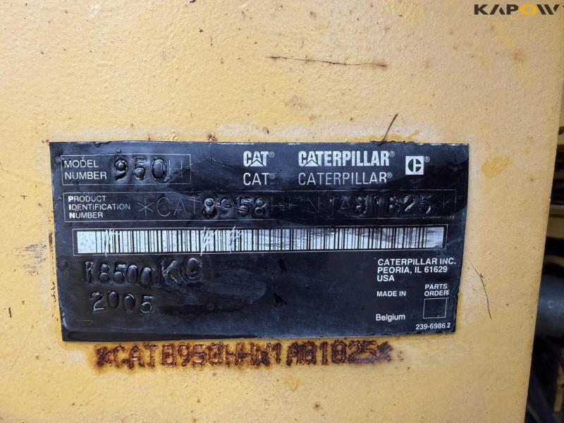 Caterpillar 950H wheel loader 48