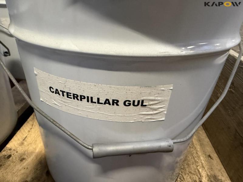 Caterpillar yellow paint 8