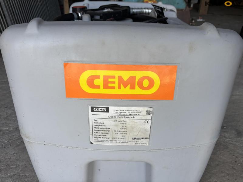 CEMO transport diesel tank – 210 liters, 12 volt 13