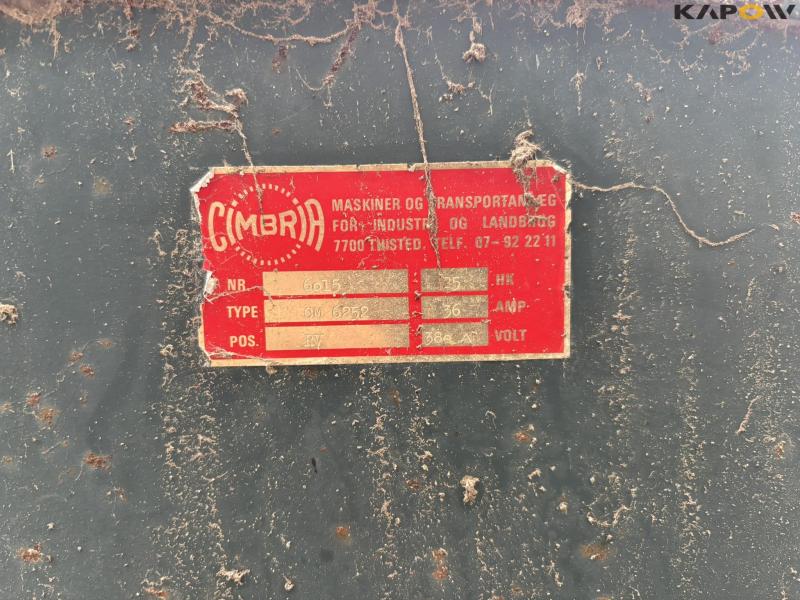 Cimbria CM 6252 grain blower 25 Kw 21