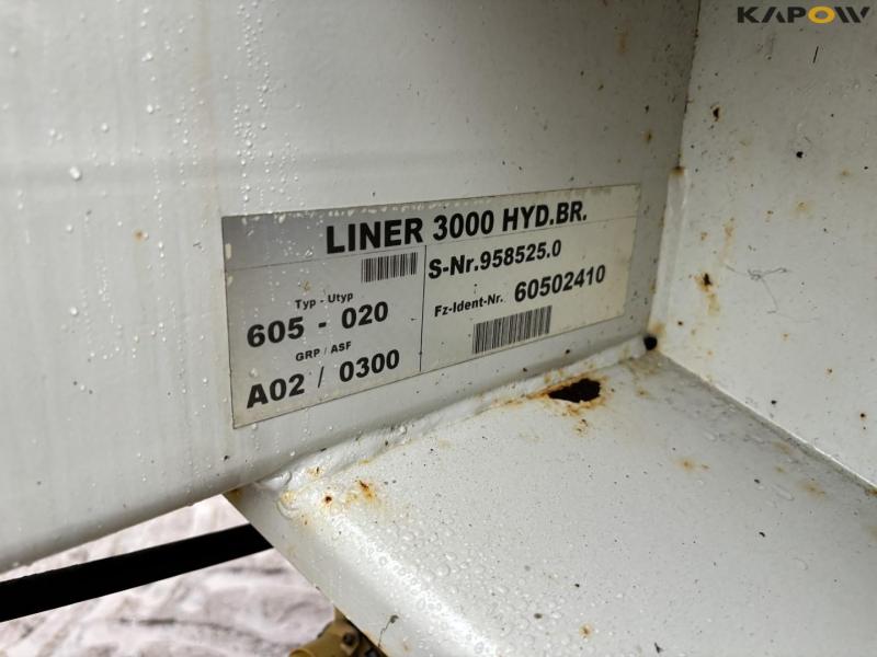 Claas liner 3000 rake 38