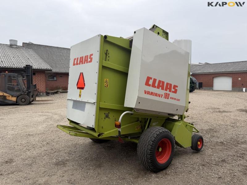 Claas variant 180 rotocut baler 5