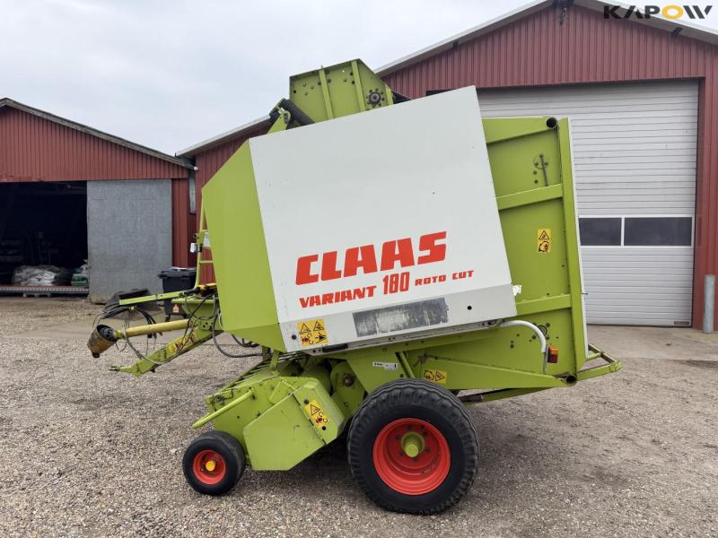 Claas variant 180 rotocut baler 8