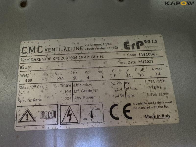 CMC hood incl. motor 17