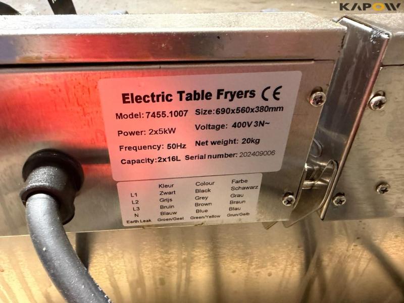 CombiSteel griddle and deep fryer 31