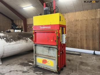 Compres cardboard balers