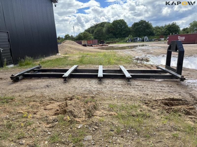 Container flatbed for hook and wire 3