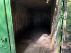Container closed with doors 5