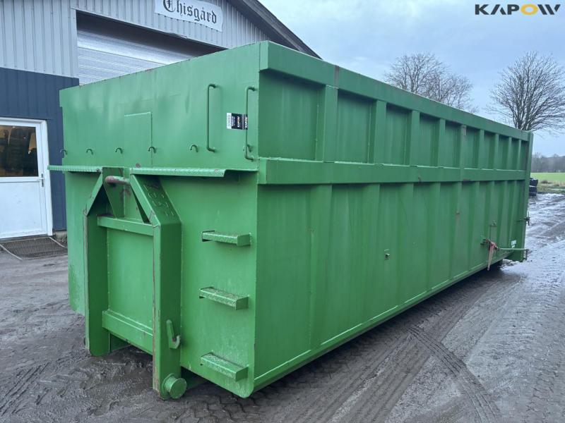 Container with hook and wire 1