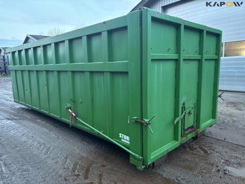 Container with hook and wire 6