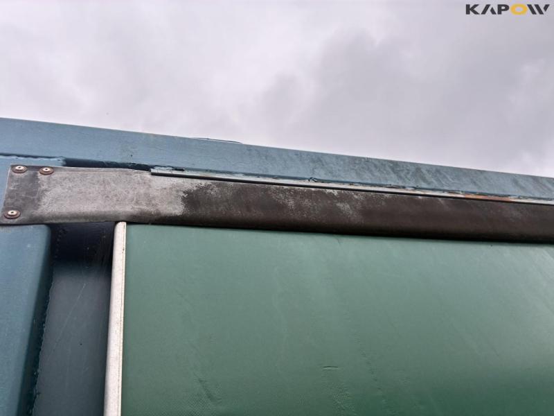 Container with tarpaulin roof and sides 14