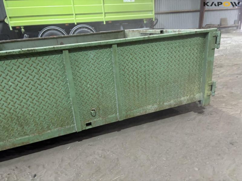 Container for hook and wire 35