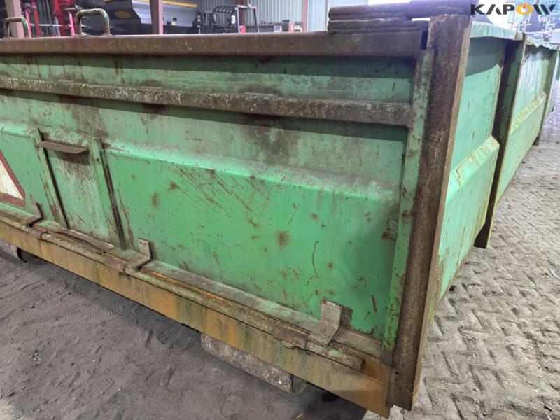 Container for hook and wire 16