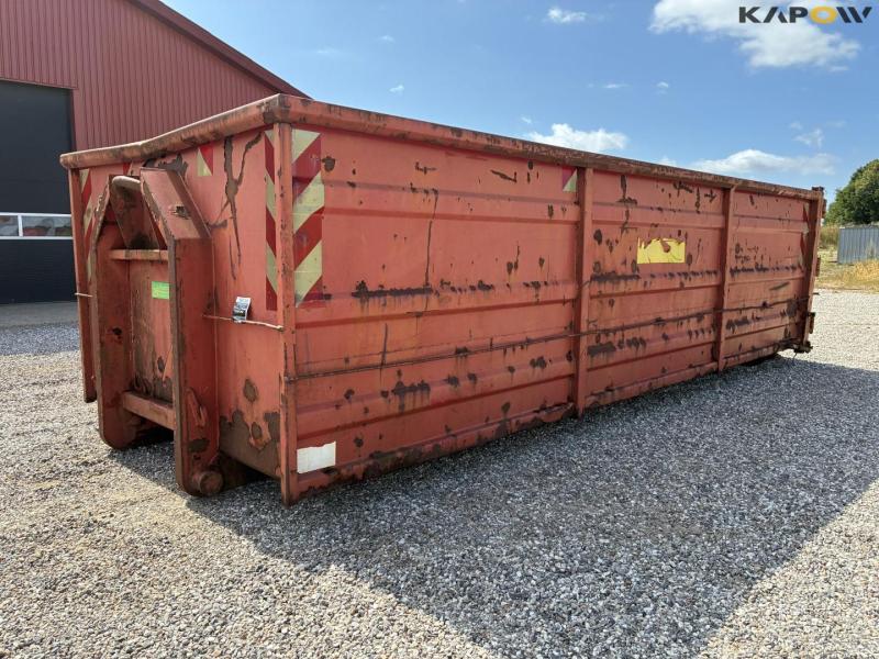 Container for hook and wire 1