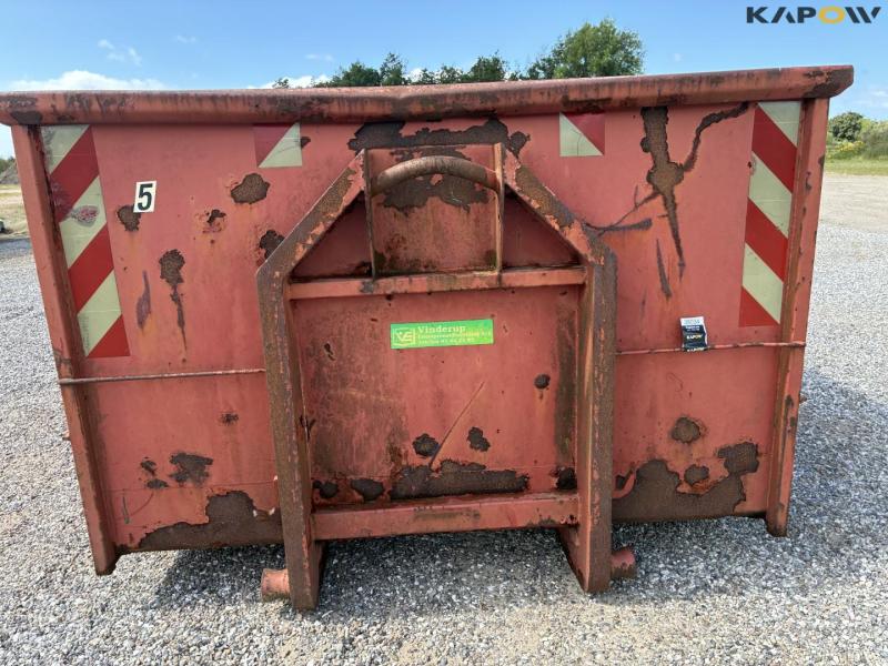 Container for hook and wire 8