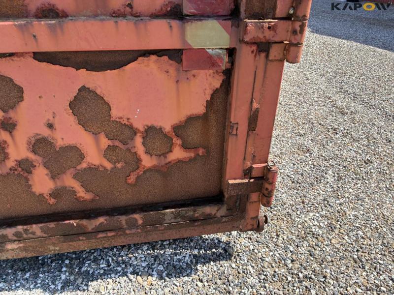 Container for hook and wire 24