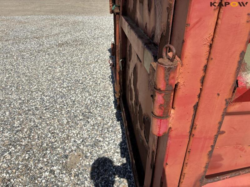 Container for hook and wire 27