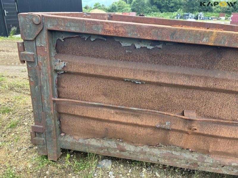 Container for hook and wire 15