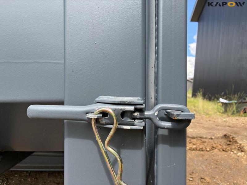 Container for hook and wire 26