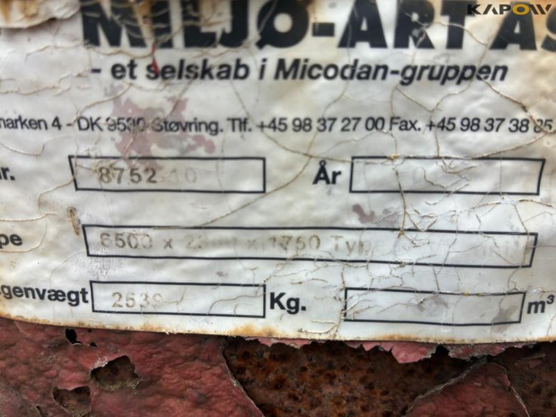 Container for hook and wire 7