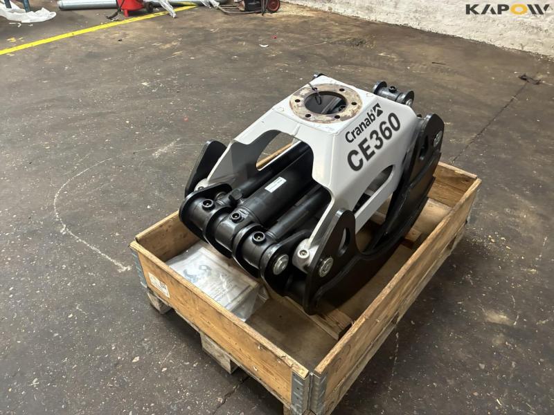 Cranab CE360 forestry grapple 7