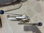 Cyklop steel strapping clamp and trolley 11