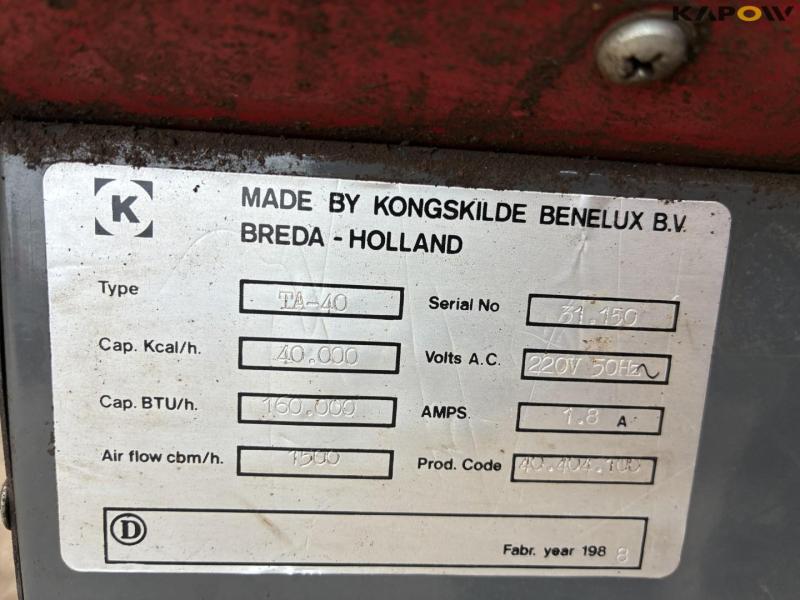 Dantherm TA 40 heater 7