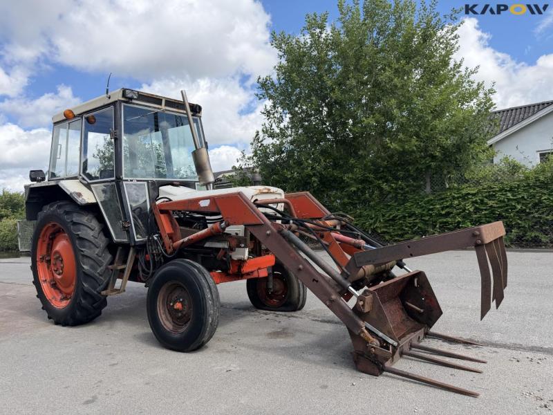 David Brown 996 tractor with front loader 3