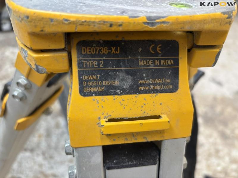 Dewalt DCE074R rotary laser with equipment 25