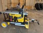 Dewalt DWE 7485-QS table saw + guide rails 9